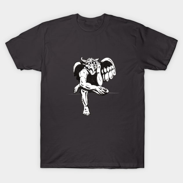 Gargoyle T-Shirt by Black Snow Comics